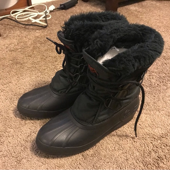 Sorel Shoes - Women's  Sorel Black Winter Boots